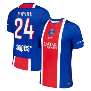 Koszulka Piłkarska Paris Saint-Germain PSG Mayulu #24 2026-27 Domowa Męska