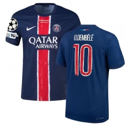 Koszulka Piłkarska Paris Saint-Germain PSG O. Dembele #10 2024-25 UCL Final Domowa Męska