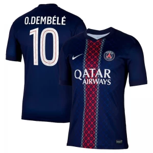 Koszulka Piłkarska Paris Saint-Germain PSG O.Dembele #10 2025-26 Cup Domowa Męska