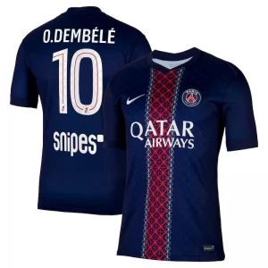 Koszulka Piłkarska Paris Saint-Germain PSG O.Dembele #10 2025-26 Domowa Męska