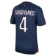 Koszulka Piłkarska Paris Saint-Germain PSG Sergio Ramos #4 2023-24 Domowa Męska