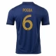 Koszulka Piłkarska Paul Pogba #6 Francja Mistrzostwa Świata 2022 Domowa Męska
