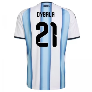 Koszulka Piłkarska Paulo Dybala #21 Argentyna Mistrzostwa Świata 2026 Domowa Męska