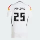Koszulka Piłkarska Pavlovic #25 Niemcy Mistrzostwa Europy 2024 Domowa Męska