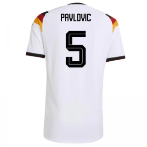 Koszulka Piłkarska Pavlovic #5 Niemcy Mistrzostwa Świata 2026 Domowa Męska