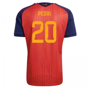 Koszulka Piłkarska Pedri #20 Hiszpania Mistrzostwa Świata 2026 Domowa Męska