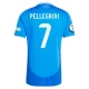 Koszulka Piłkarska Pellegrini #7 Włochy Mistrzostwa Europy 2024 Domowa Męska