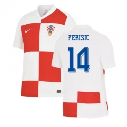 Koszulka Piłkarska Perisic #14 Chorwacja Mistrzostwa Europy 2024 Domowa Męska
