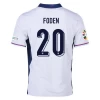 Koszulka Piłkarska Phil Foden #20 Anglia Mistrzostwa Europy 2024 Domowa Męska
