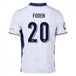 Koszulka Piłkarska Phil Foden #20 Anglia Mistrzostwa Europy 2024 Domowa Męska