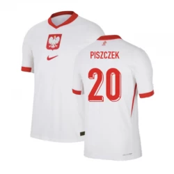 Koszulka Piłkarska Piszczek #20 Polska Mistrzostwa Europy 2024 Domowa Męska