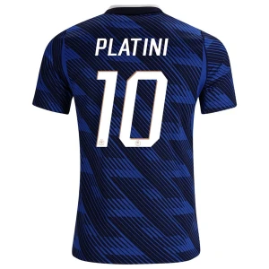 Koszulka Piłkarska Platini #10 Francja Mistrzostwa Świata 2026 Domowa Męska