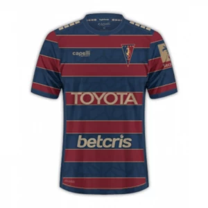 Koszulka Piłkarska Pogoń Szczecin 2023-24 Domowa Męska