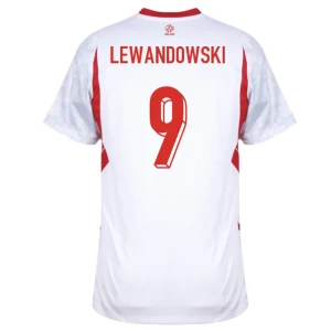 Koszulka Piłkarska Polska Robert Lewandowski #9 2026 Domowa Męska
