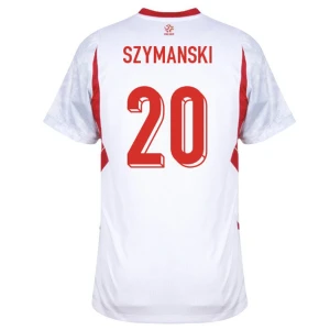 Koszulka Piłkarska Polska Szymanski #20 2026 Domowa Męska