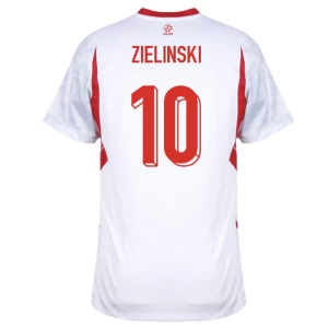 Koszulka Piłkarska Polska Zielinski #10 2026 Domowa Męska