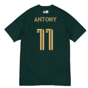 Koszulka Piłkarska Portland Timbers Antony #11 2025-26 Domowa Męska