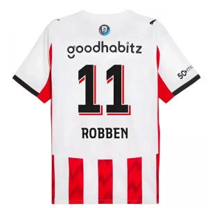 Koszulka Piłkarska PSV Eindhoven Arjen Robben #11 2025-26 Domowa Męska