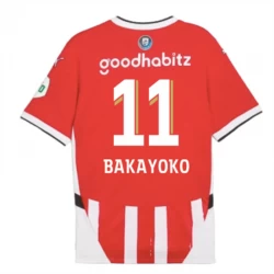 Koszulka Piłkarska PSV Eindhoven Bakayoko #11 2024-25 Domowa Męska