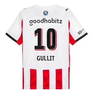 Koszulka Piłkarska PSV Eindhoven Gullit #10 2025-26 Domowa Męska