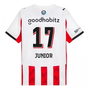 Koszulka Piłkarska PSV Eindhoven Junior #17 2025-26 Domowa Męska