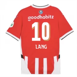 Koszulka Piłkarska PSV Eindhoven Lang #10 2024-25 Domowa Męska