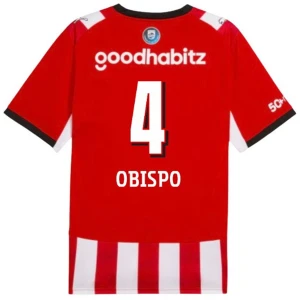 Koszulka Piłkarska PSV Eindhoven Obispo #4 2026-27 Domowa Męska