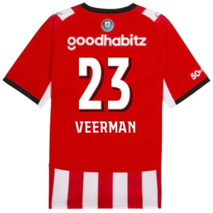 Koszulka Piłkarska PSV Eindhoven Veerman #23 2026-27 Domowa Męska