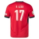 Koszulka Piłkarska Rafael Leão #17 Portugalia Mistrzostwa Europy 2024 Domowa Męska