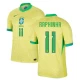 Koszulka Piłkarska Raphinha #11 Brazylia Copa America 2024 Domowa Męska