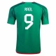 Koszulka Piłkarska Raul #9 Meksyk Mistrzostwa Świata 2022 Domowa Męska