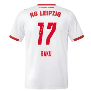 Koszulka Piłkarska RB Leipzig Baku #17 2025-26 Domowa Męska