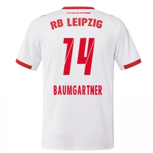 Koszulka Piłkarska RB Leipzig Baumgartner #14 2025-26 Domowa Męska