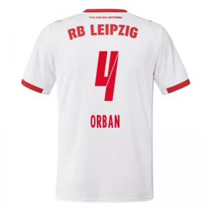 Koszulka Piłkarska RB Leipzig Orban #4 2025-26 Domowa Męska