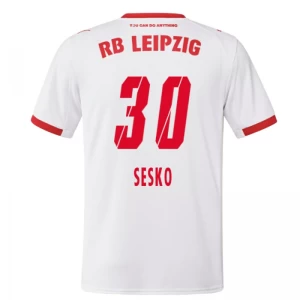 Koszulka Piłkarska RB Leipzig Sesko #30 2025-26 Domowa Męska