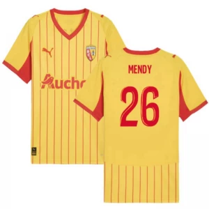 Koszulka Piłkarska RC Lens Benjamin Mendy #26 2025-26 Domowa Męska