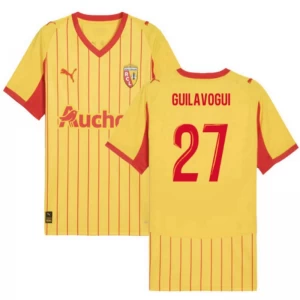 Koszulka Piłkarska RC Lens Guilavogui #27 2025-26 Domowa Męska