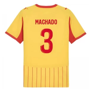 Koszulka Piłkarska RC Lens Machado #3 2025-26 Domowa Męska