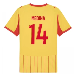 Koszulka Piłkarska RC Lens Medina #14 2025-26 Domowa Męska