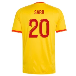 Koszulka Piłkarska RC Lens Sarr #20 2026-27 Domowa Męska
