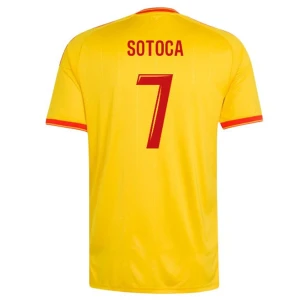 Koszulka Piłkarska RC Lens Sotoca #7 2026-27 Domowa Męska