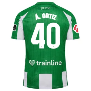 Koszulka Piłkarska Real Betis A. Ortiz #40 2025-26 Domowa Męska