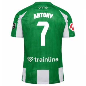 Koszulka Piłkarska Real Betis Antony #7 2025-26 Domowa Męska