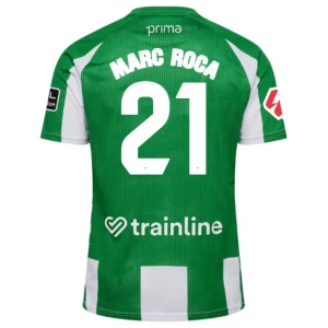Koszulka Piłkarska Real Betis Marc Roca #21 2025-26 Domowa Męska