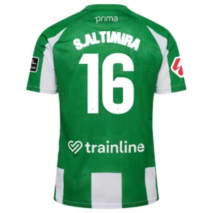 Koszulka Piłkarska Real Betis S. Altimira #16 2025-26 Domowa Męska