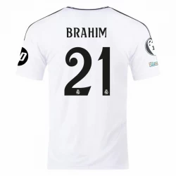 Koszulka Piłkarska Real Madryt Brahim #21 2024-25 UCL Domowa Męska