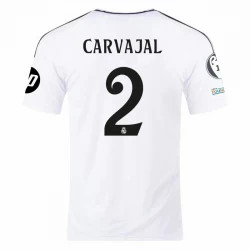 Koszulka Piłkarska Real Madryt Carvajal #2 2024-25 UCL Domowa Męska