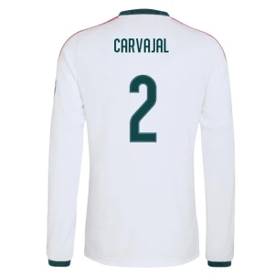 Koszulka Piłkarska Real Madryt Carvajal #2 2026-27 Domowa Męska Długi Rękaw
