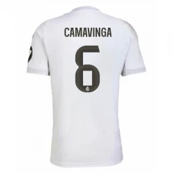Koszulka Piłkarska Real Madryt Eduardo Camavinga #6 2025-26 Domowa Męska