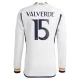 Koszulka Piłkarska Real Madryt Federico Valverde #15 2023-24 Domowa Męska Długi Rękaw